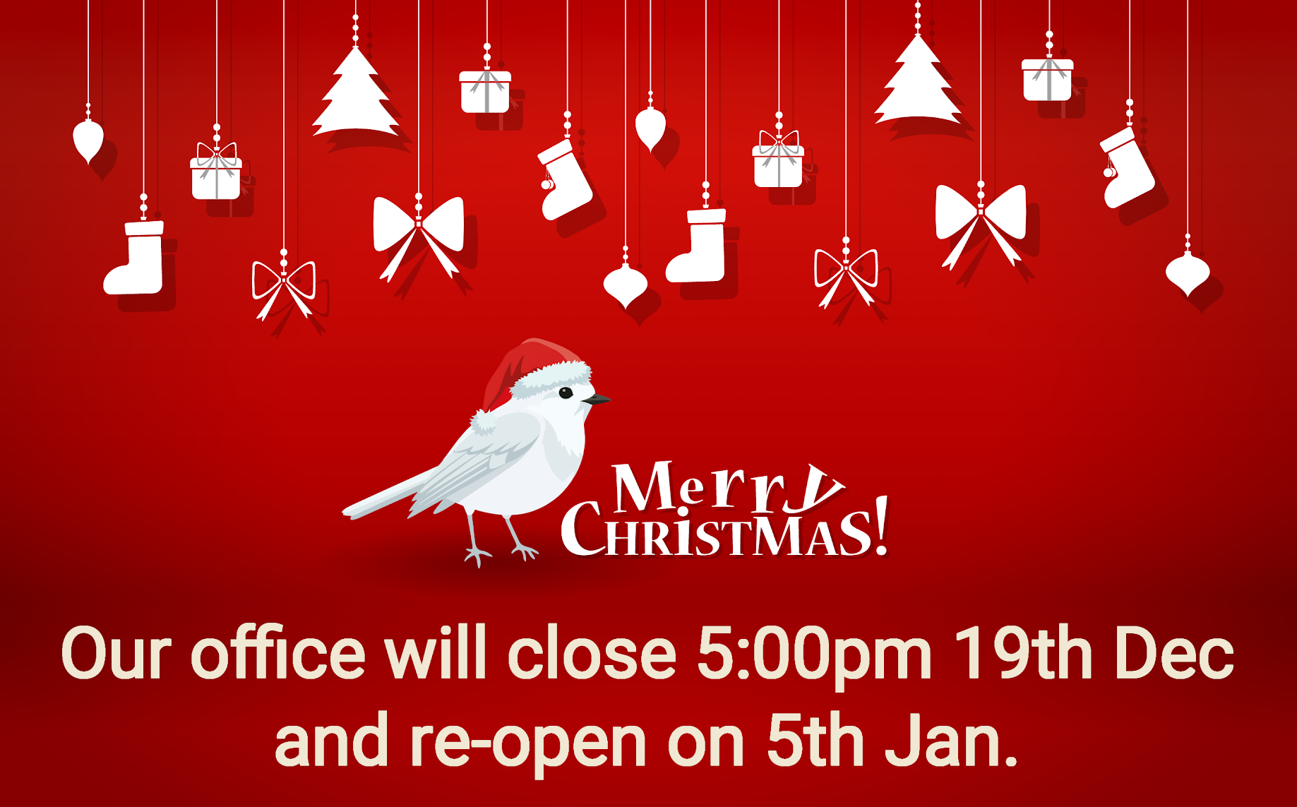 Merry Christmas and Happy New Year